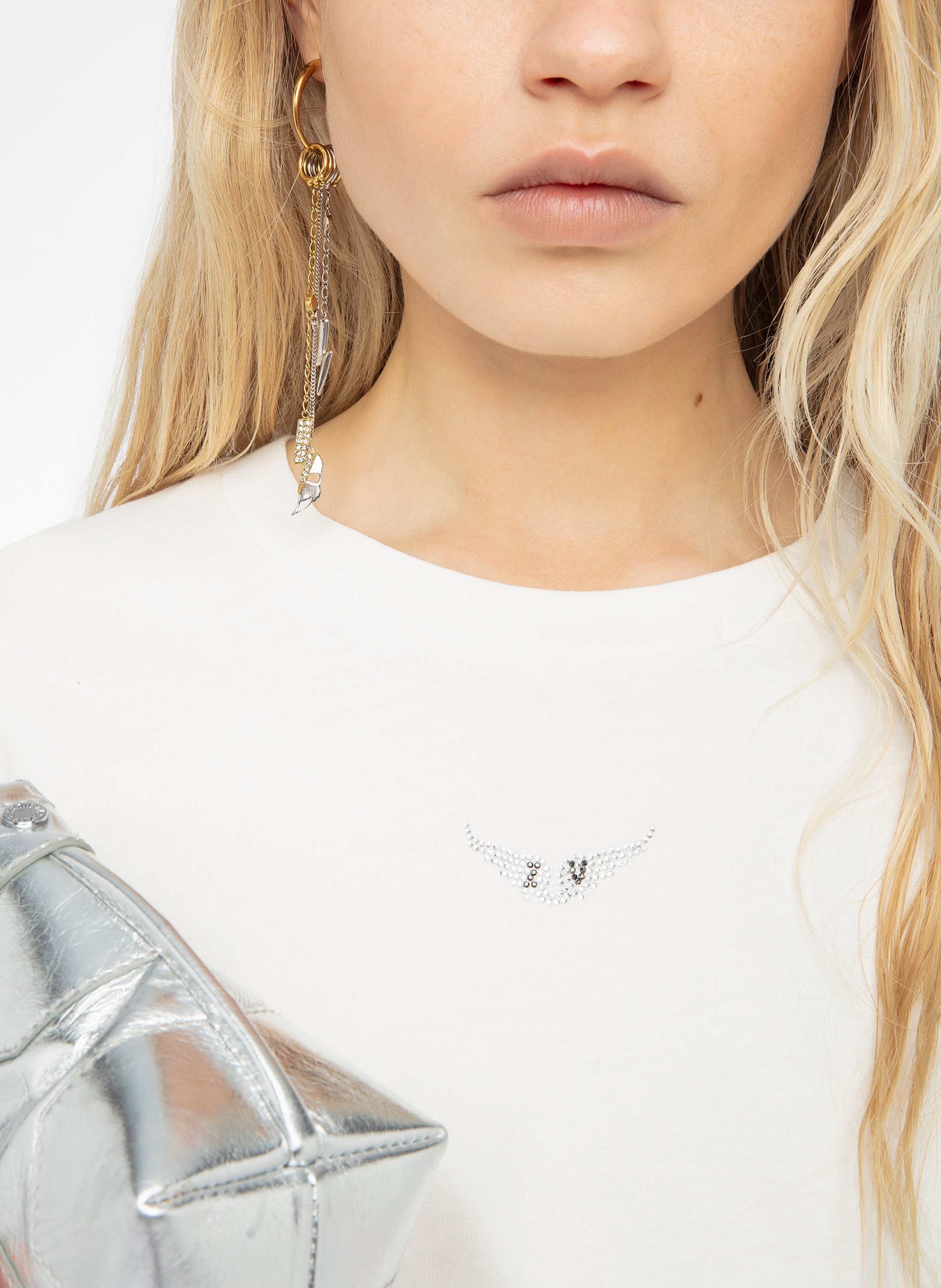 Camiliday round-neck sleeveless cotton top ZADIG&VOLTAIRE White