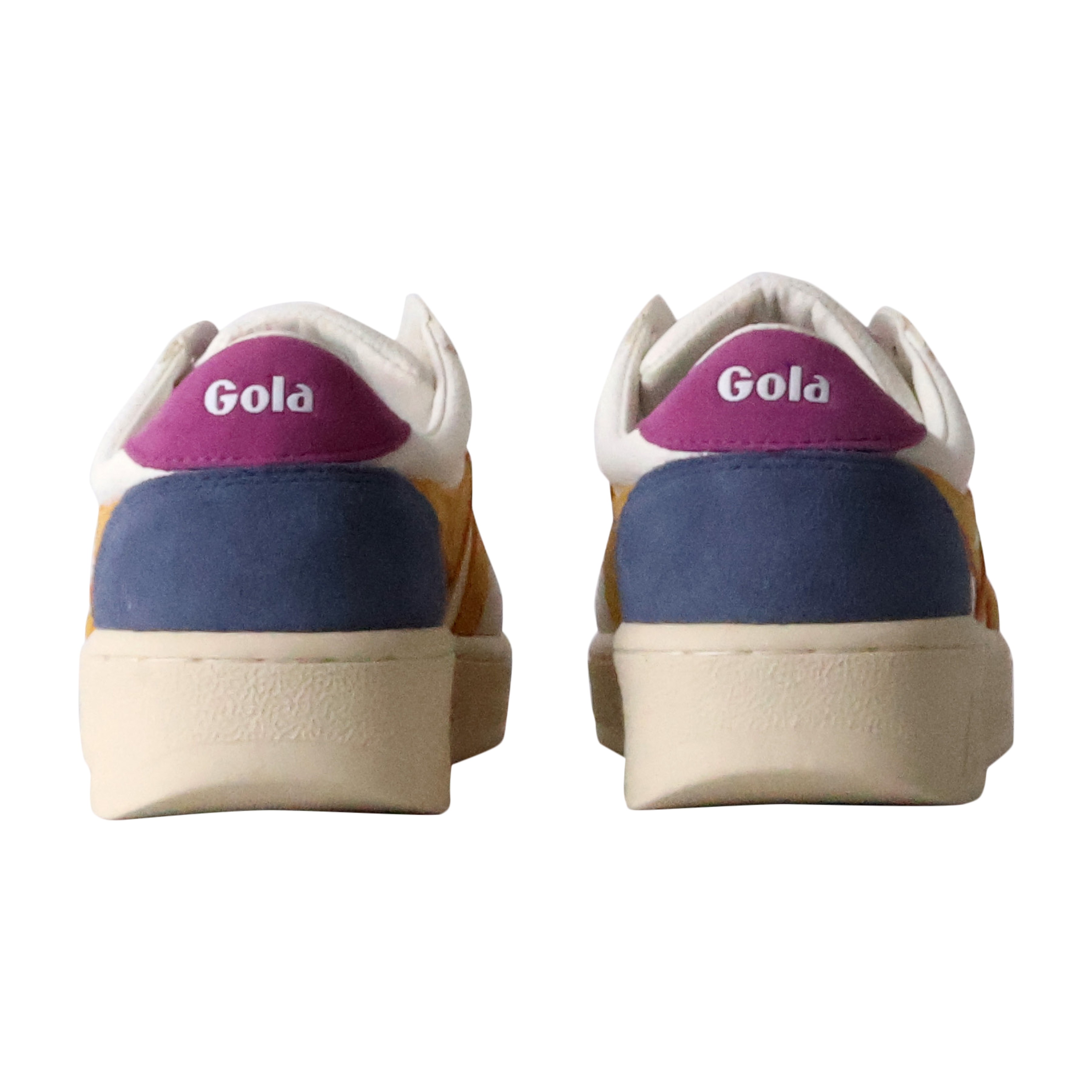 Grand Slam Trident leather sneakers GOLA White