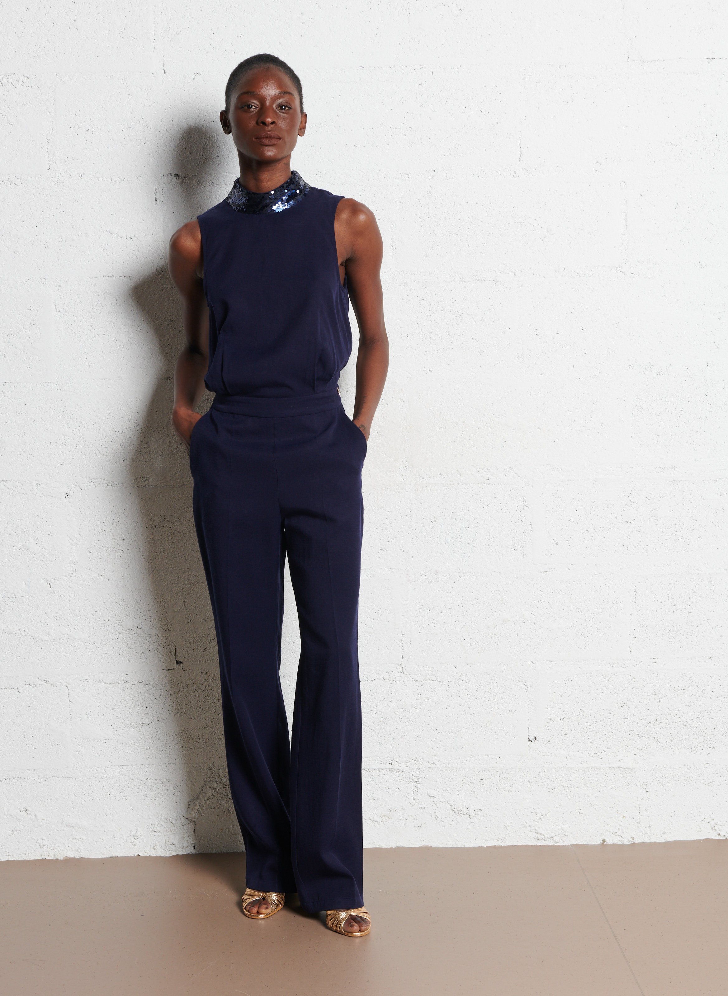 Combinaison droite ONE STEP Bleu