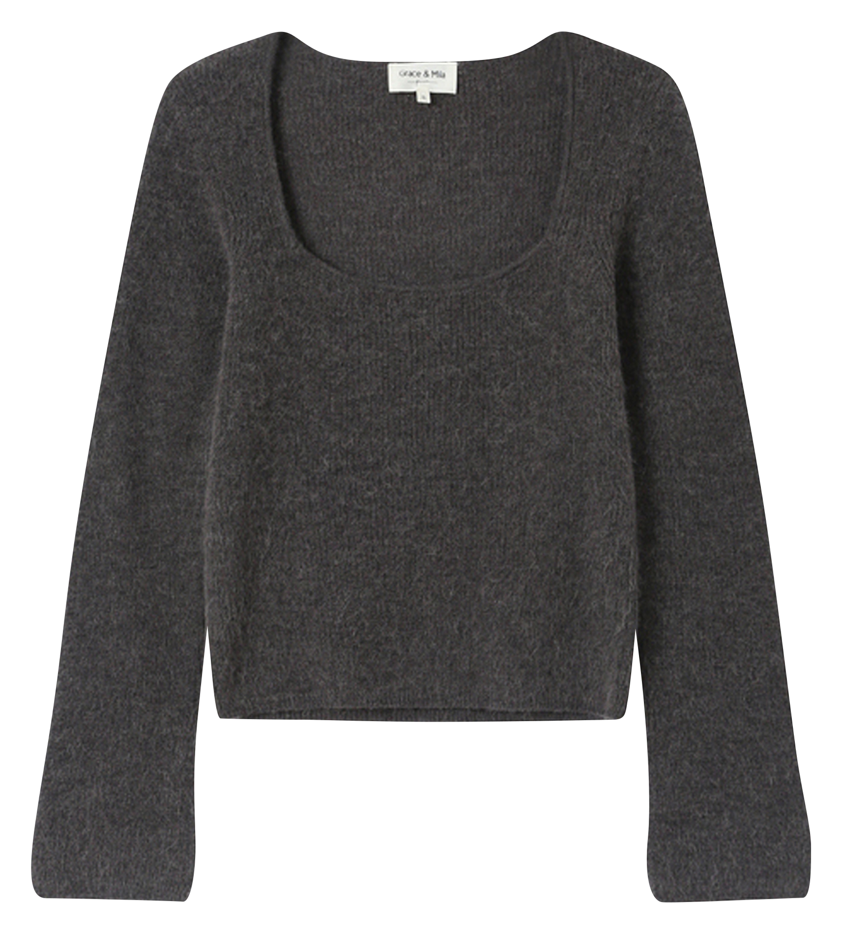 High-neck sweater GRACE ET MILA Grey