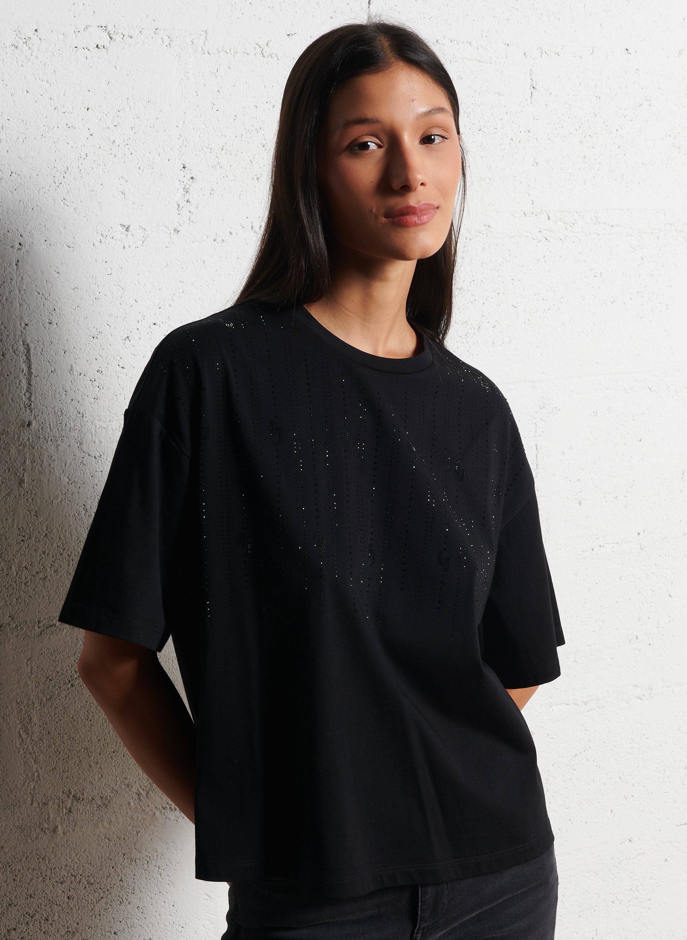 Camiliday round-neck sleeveless cotton top LIU JO