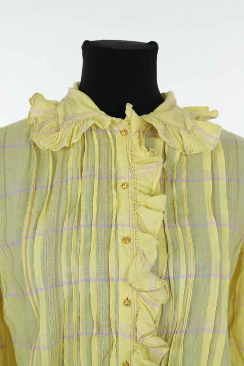 Cotton blouse Yellow