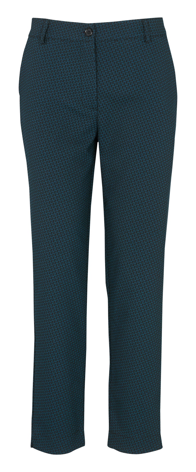 Straight patterned pants LA FEE MARABOUTEE Multicolored