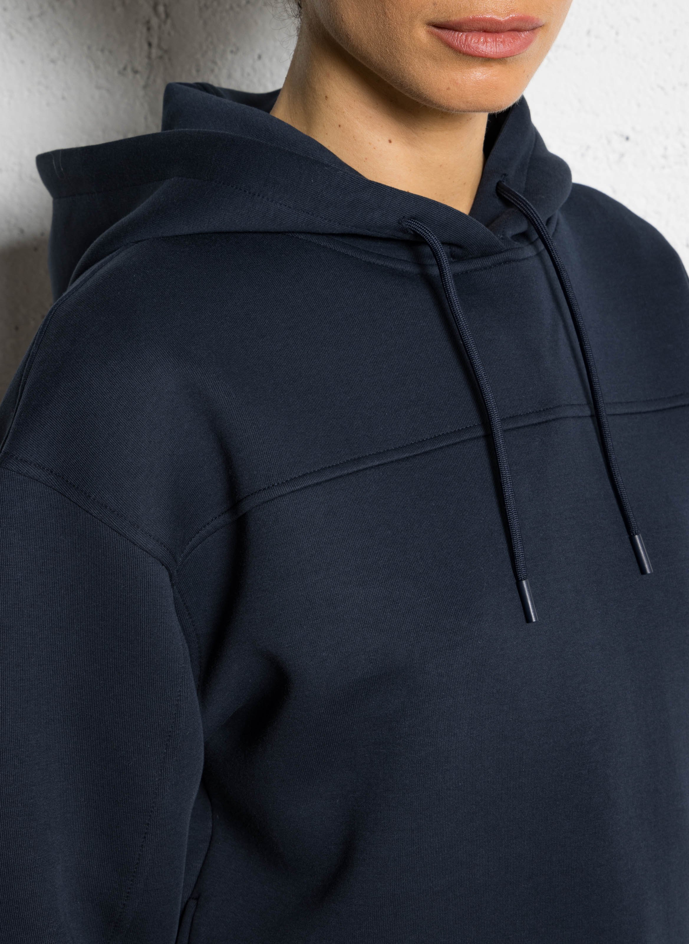 Cotton-mix round-neck sweatshirt MAISON 123 Blue