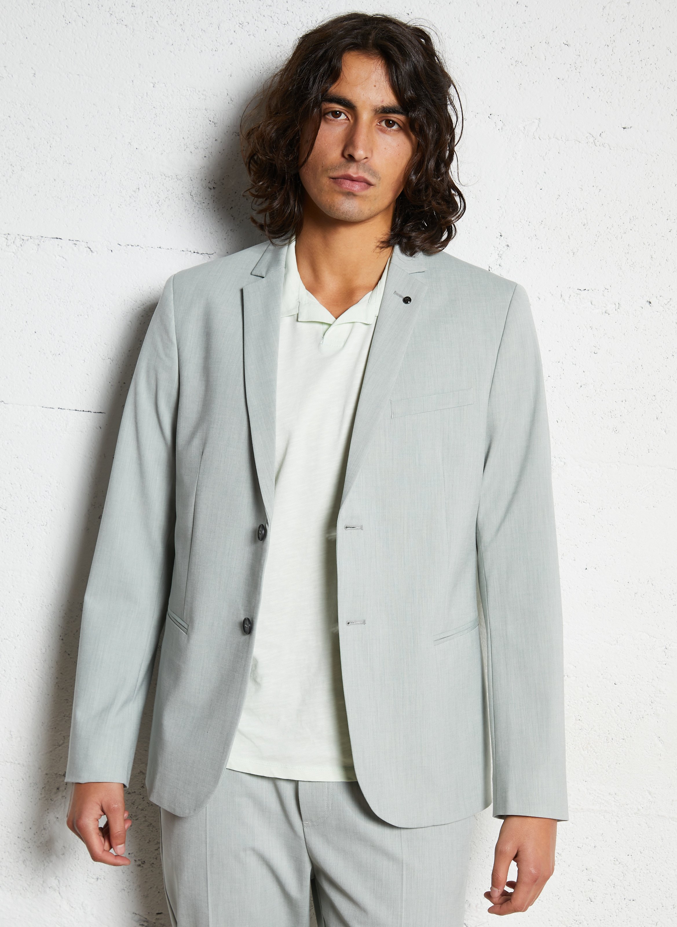 Gerade geschnittener Blazer IKKS Grun