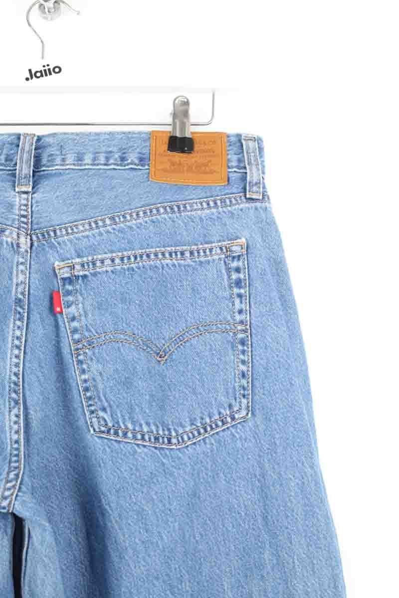 Straight cotton-blend pants LEVI'S - Seconde main Blue