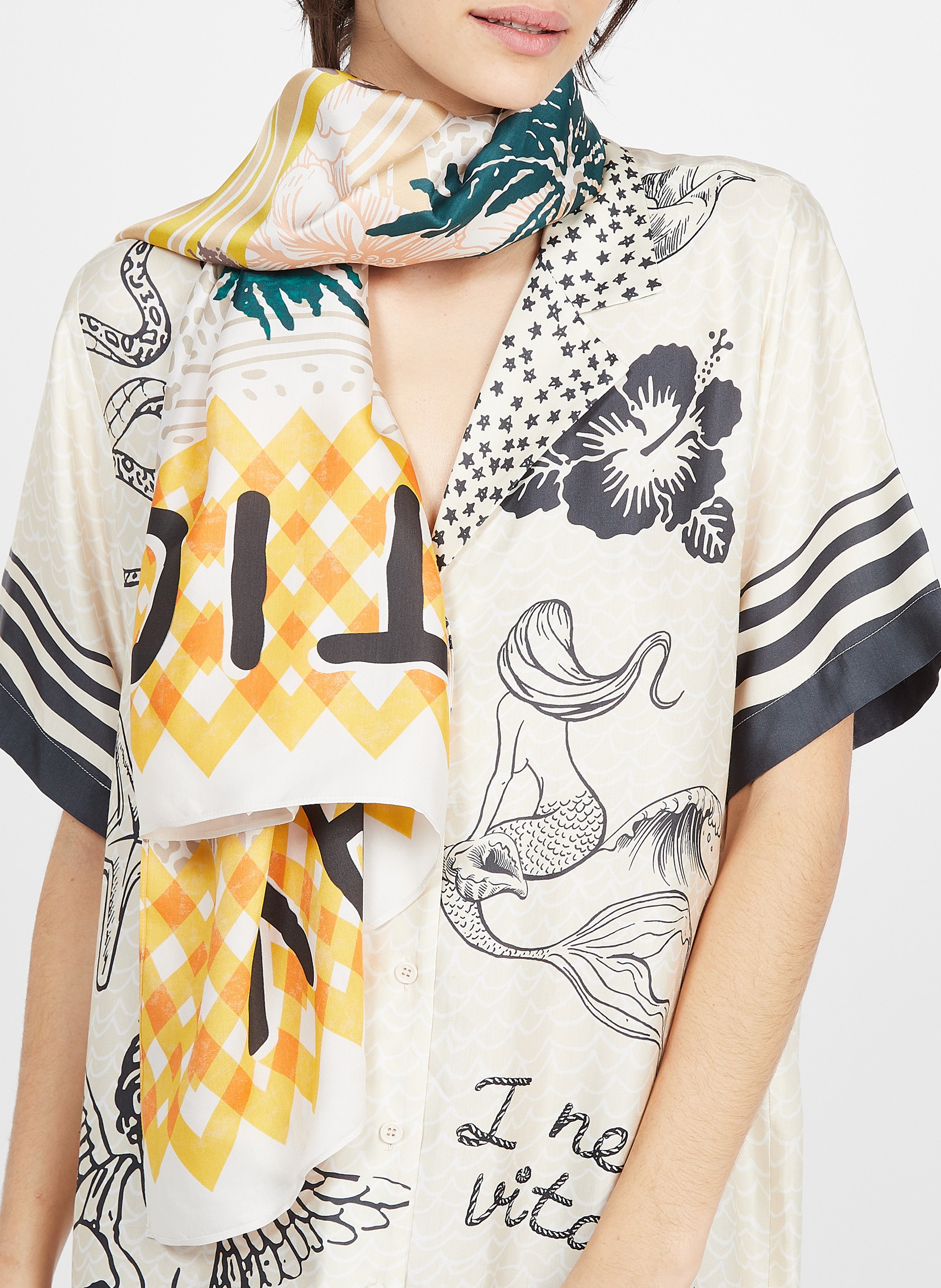 Pareo estampado SACK S Multicolor