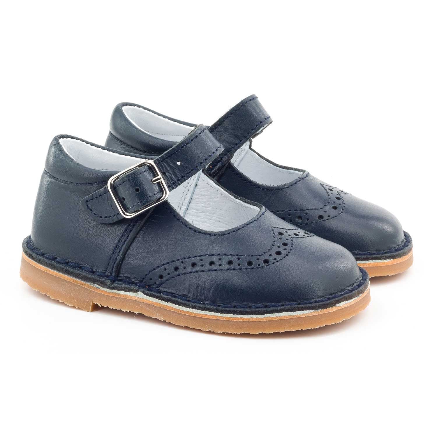 Chaussure premier pas fille Boni & Sidonie Bleu