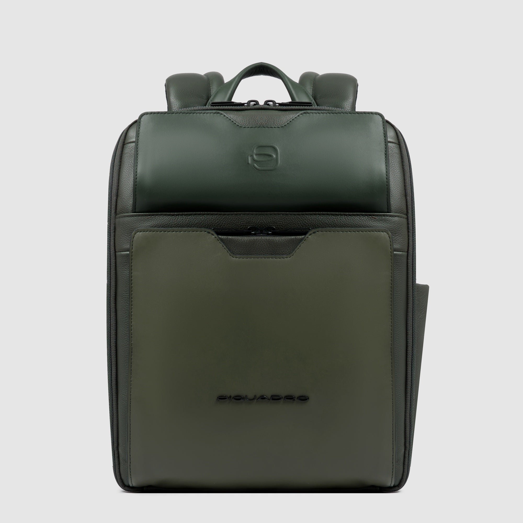 Travel backpack for 13.3" laptop PIQUADRO Green
