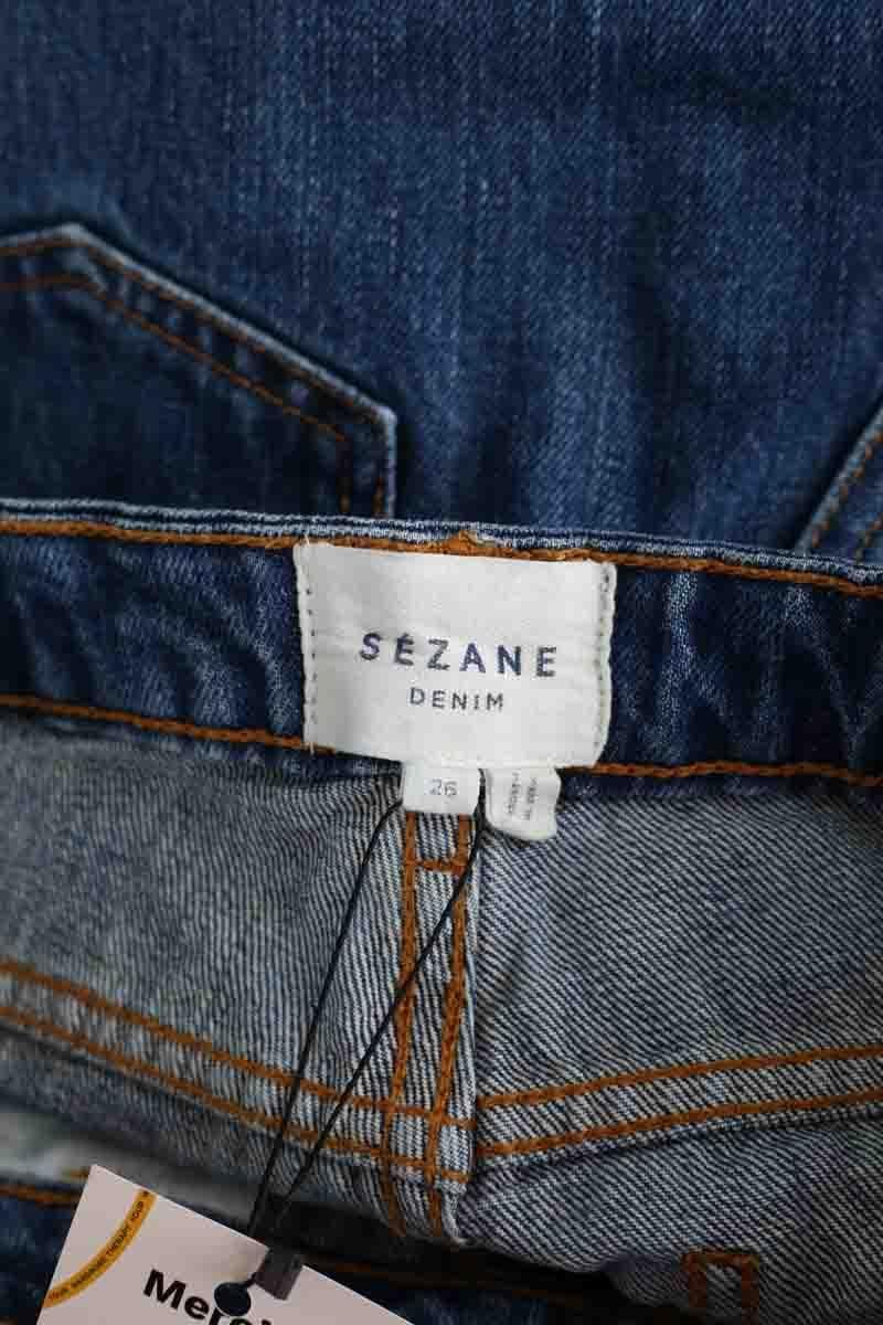 Jean droit SEZANE - Seconde main Bleu