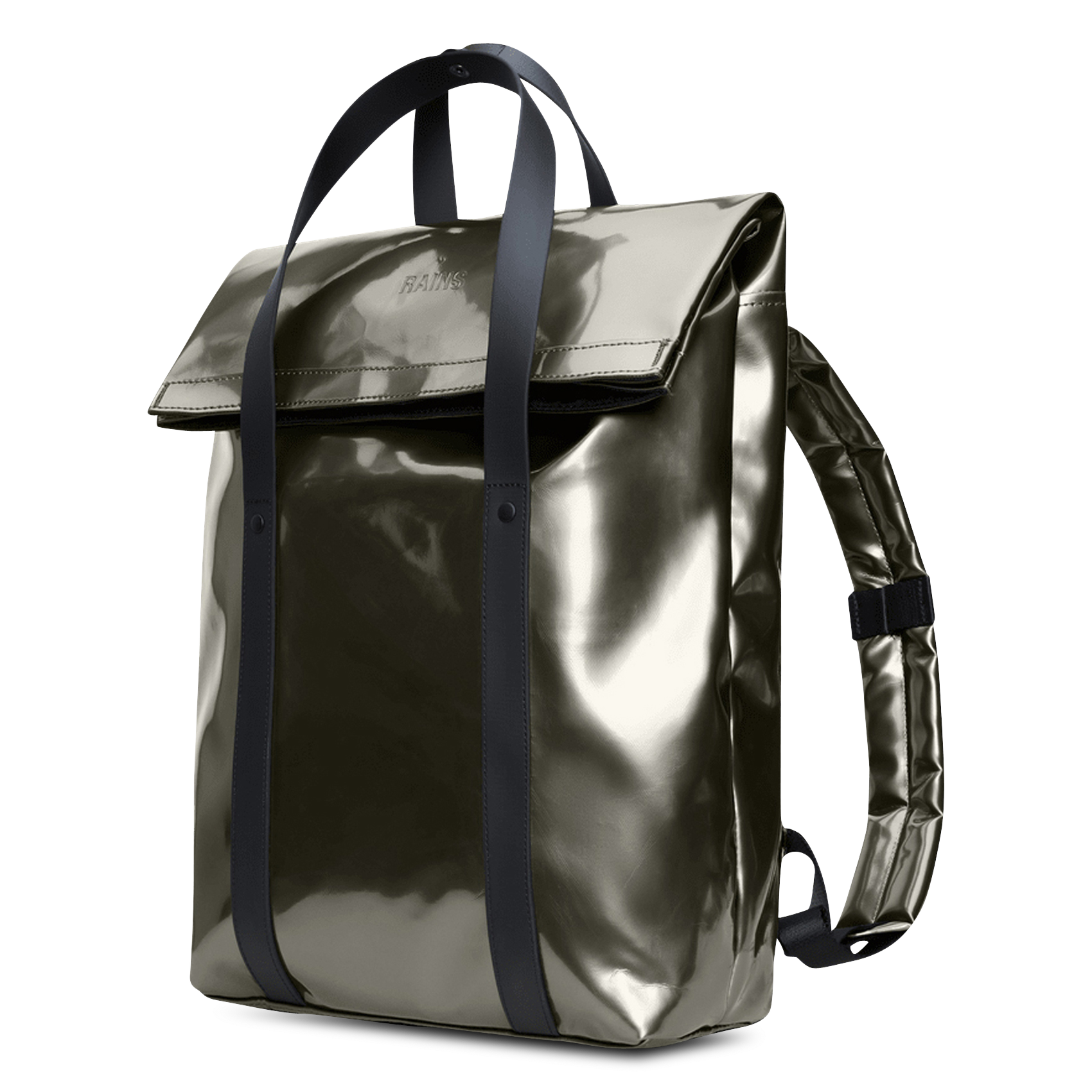 Waterproof backpack RAINS Silver