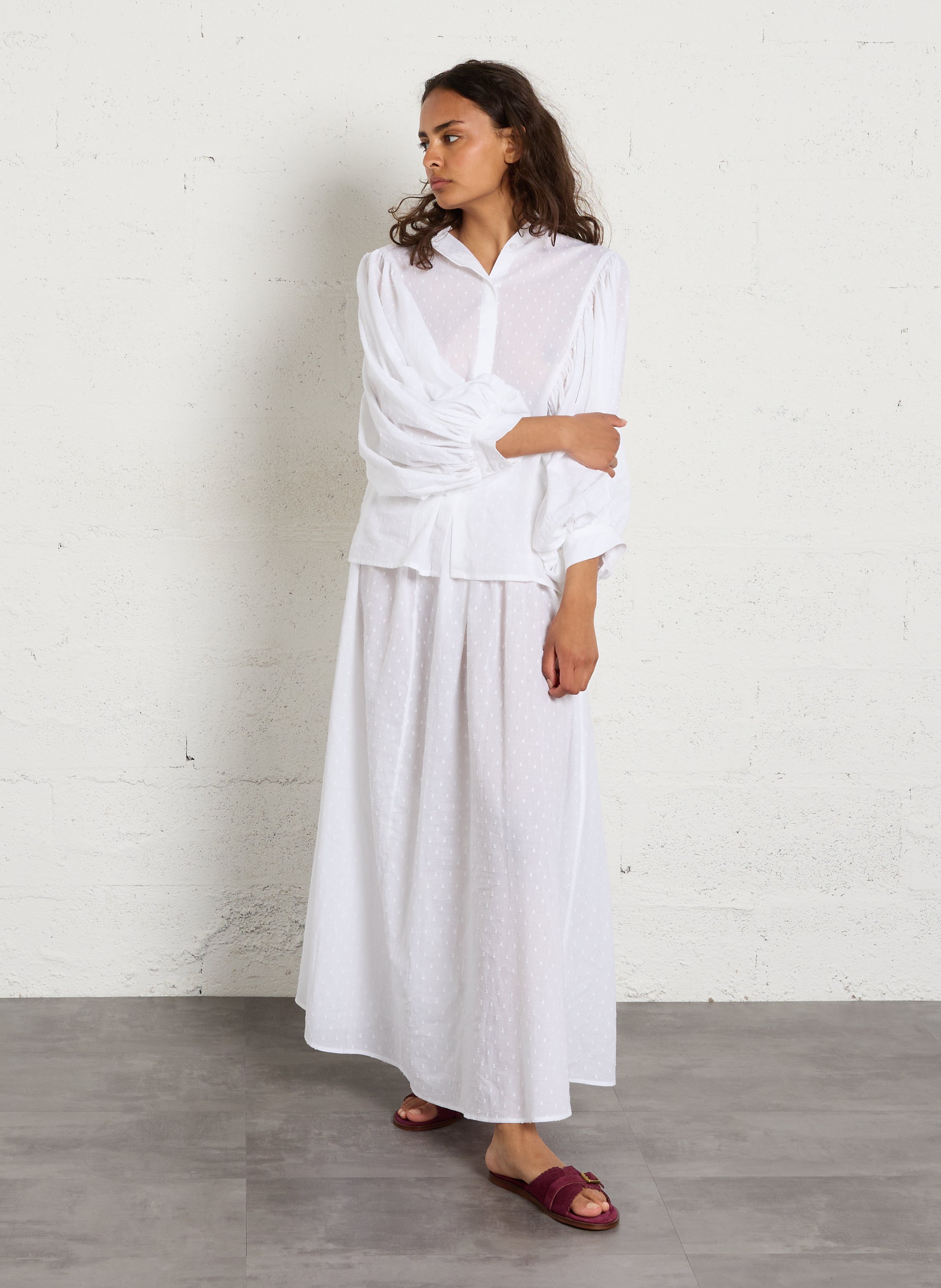 Mules en cuir MELLOW YELLOW Violet