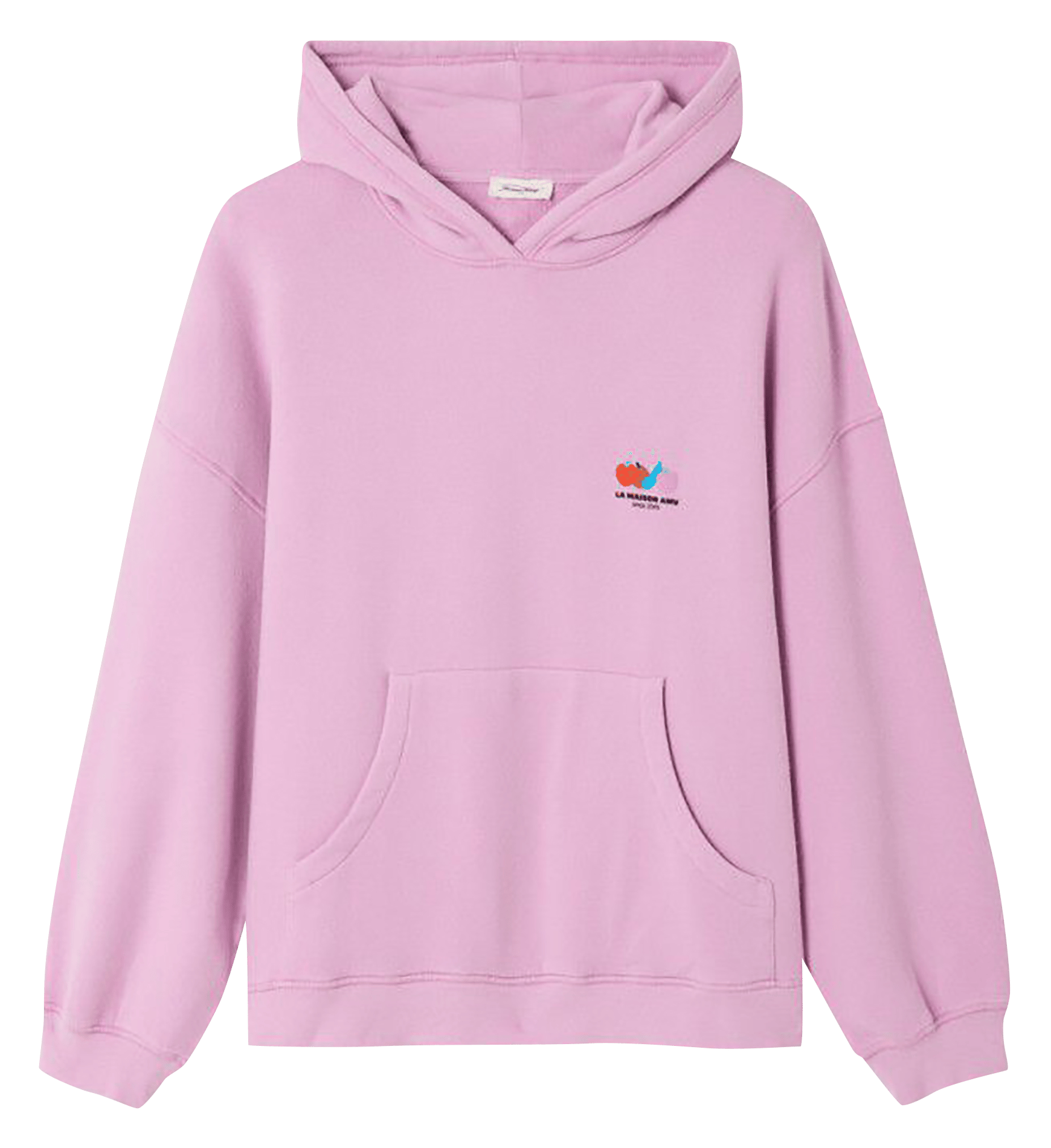 Sweat à capuche ample chiné AMERICAN VINTAGE