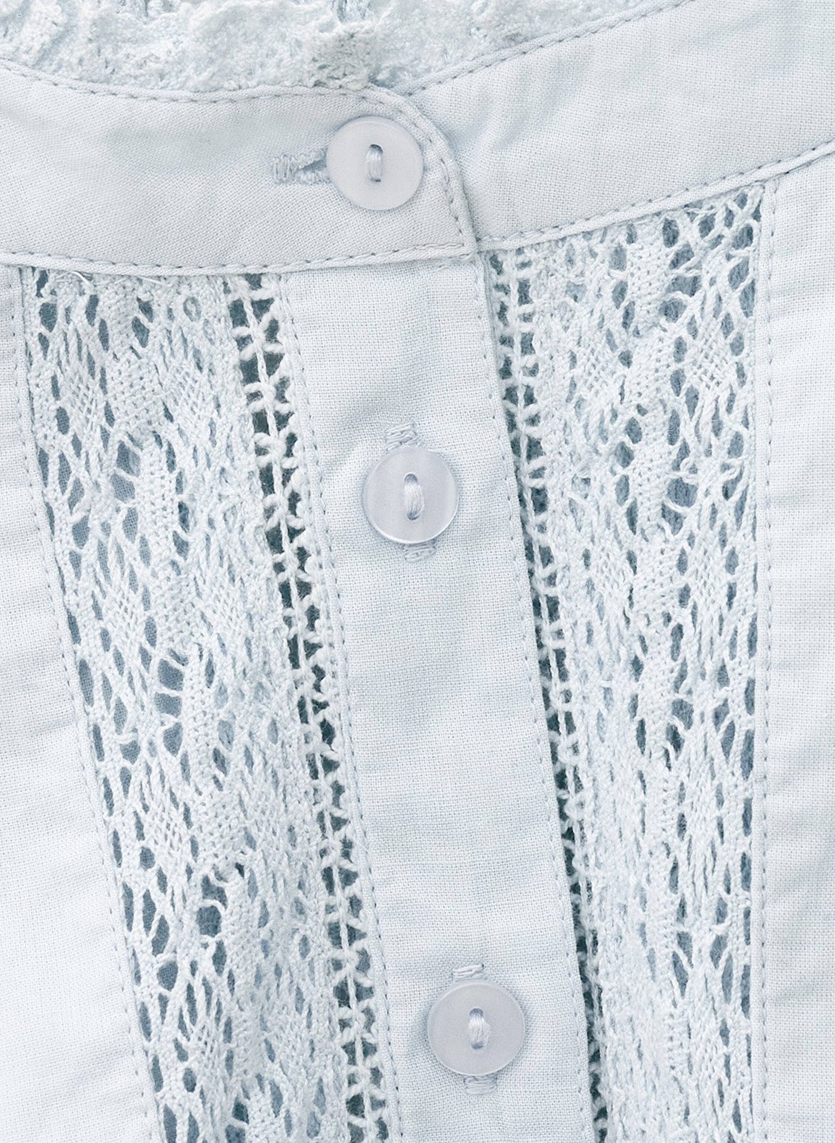 Chemise oversize en coton BA&SH Bleu