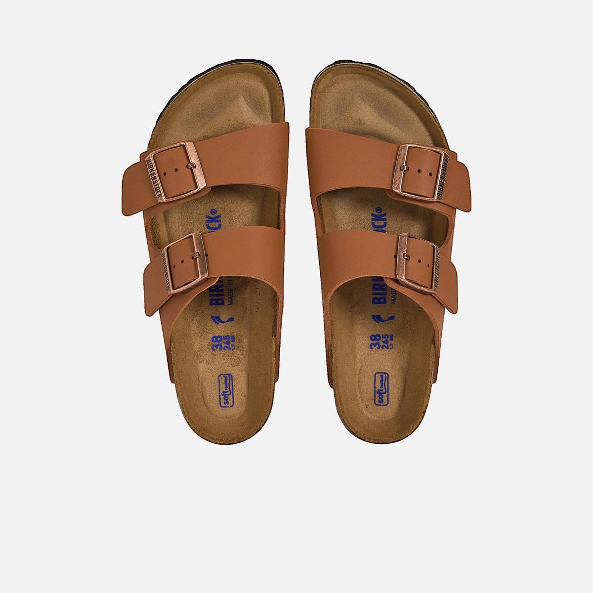 Arizona flat sandals BIRKENSTOCK Brown