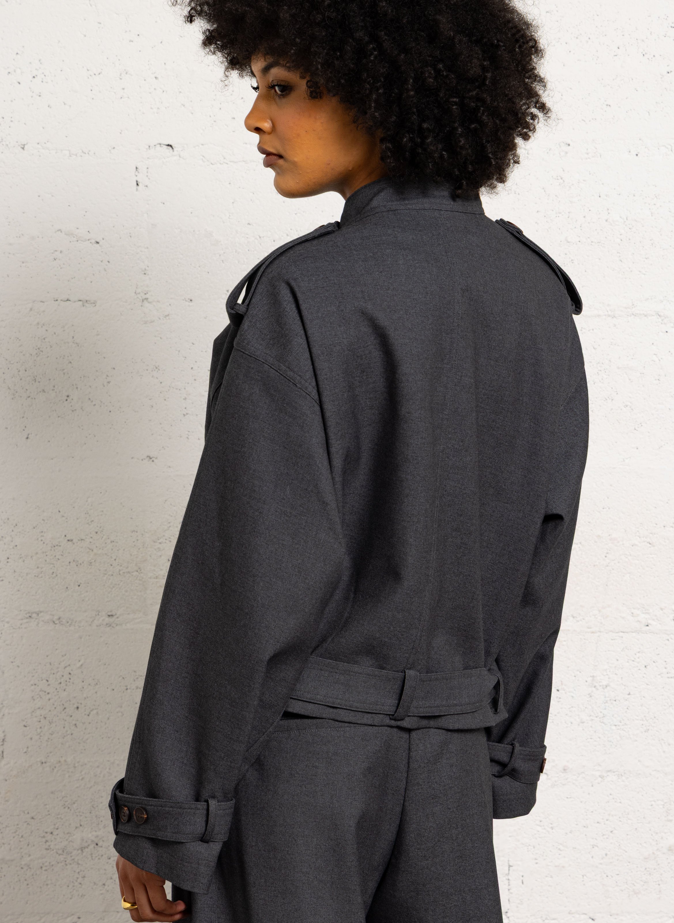 Jacke mit Stehkragen SUNCOO Schwarz