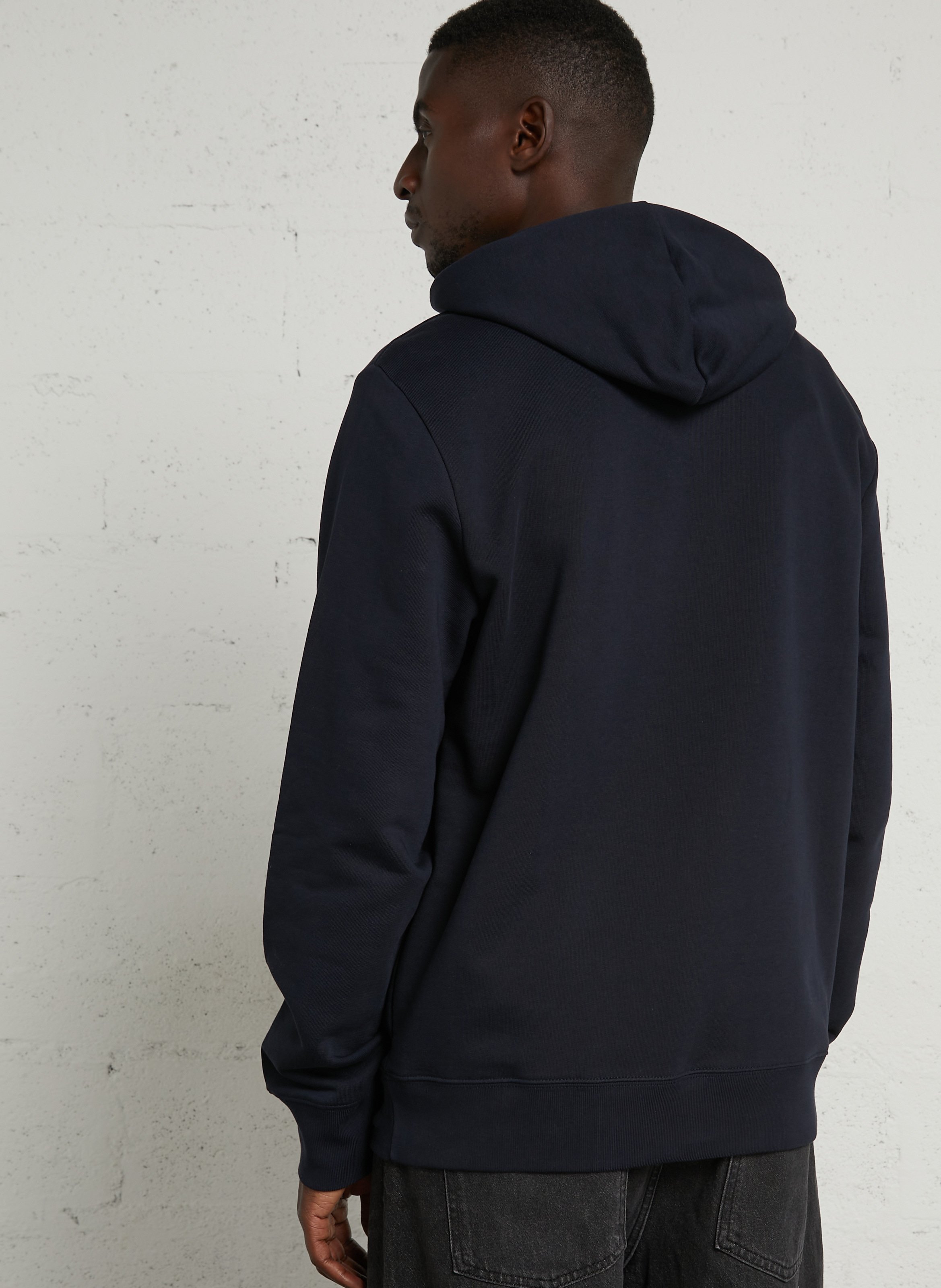Organic cotton hooded sweatshirt PAUL SMITH Blue