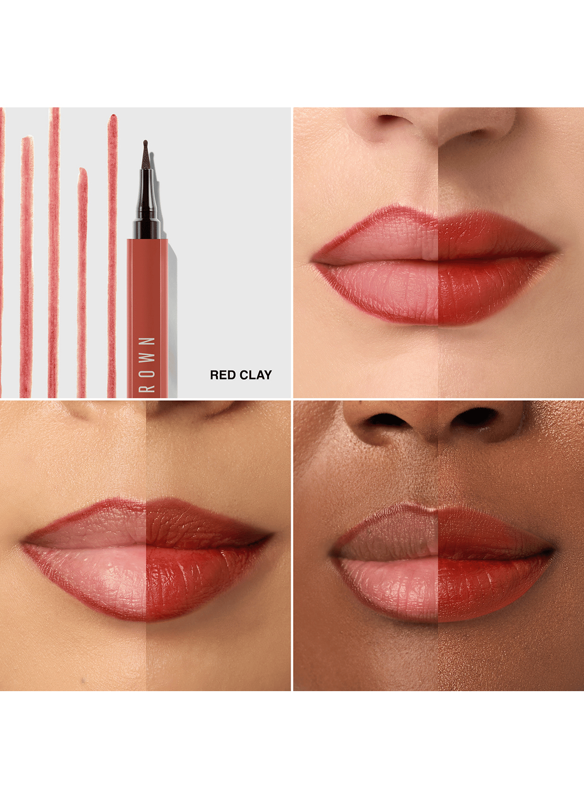 Lip Tint Liner - Subtle lip shade | Red clay BOBBI BROWN Beauty