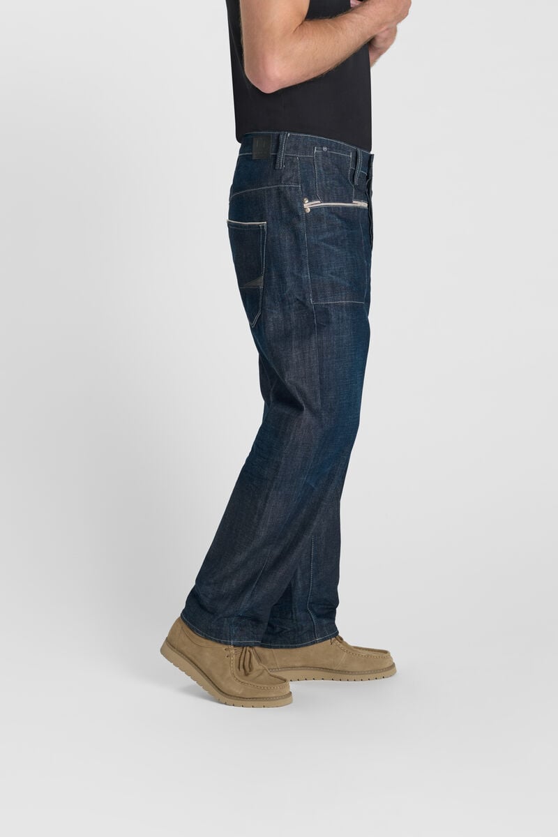 Loose jeans, wide loose fit, length 34 LE TEMPS DES CERISES Blue