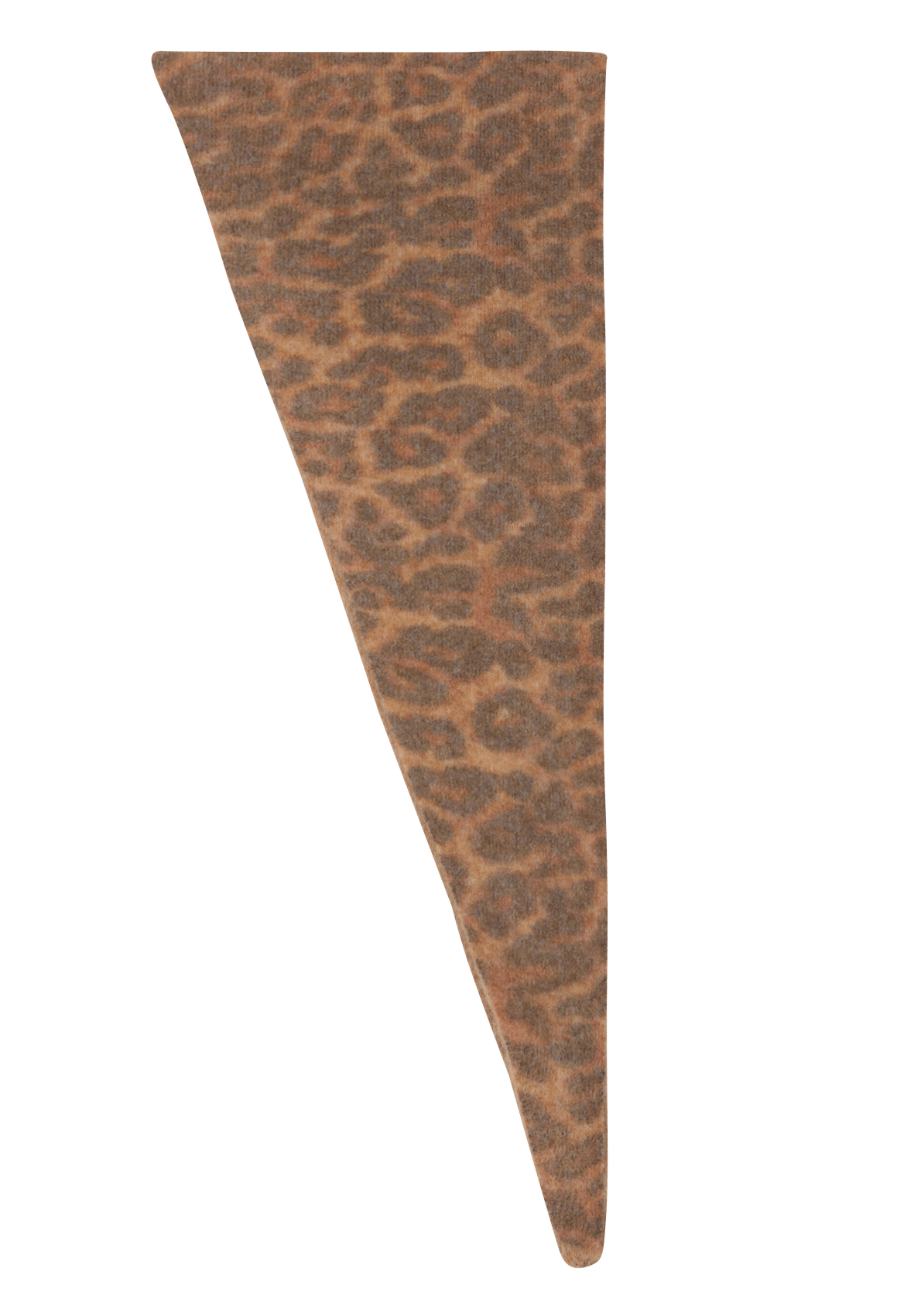 Wool-blend scarf MKT Brown