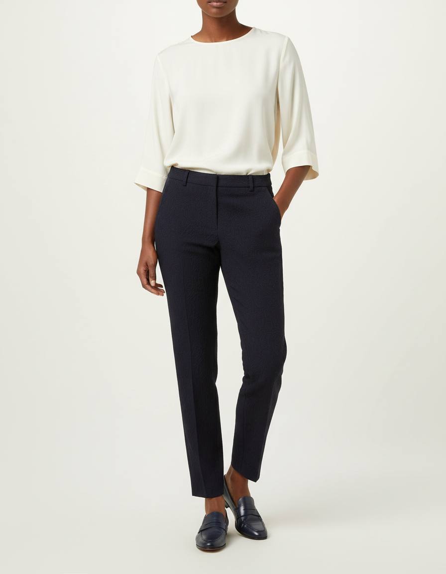 Pants CHLOE STORA - SECONDE MAIN Blue
