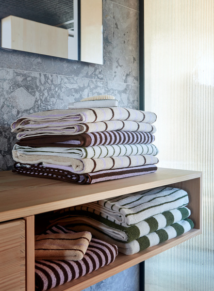 Organic cotton bath towel OYOY LIVING DESIGN Pink