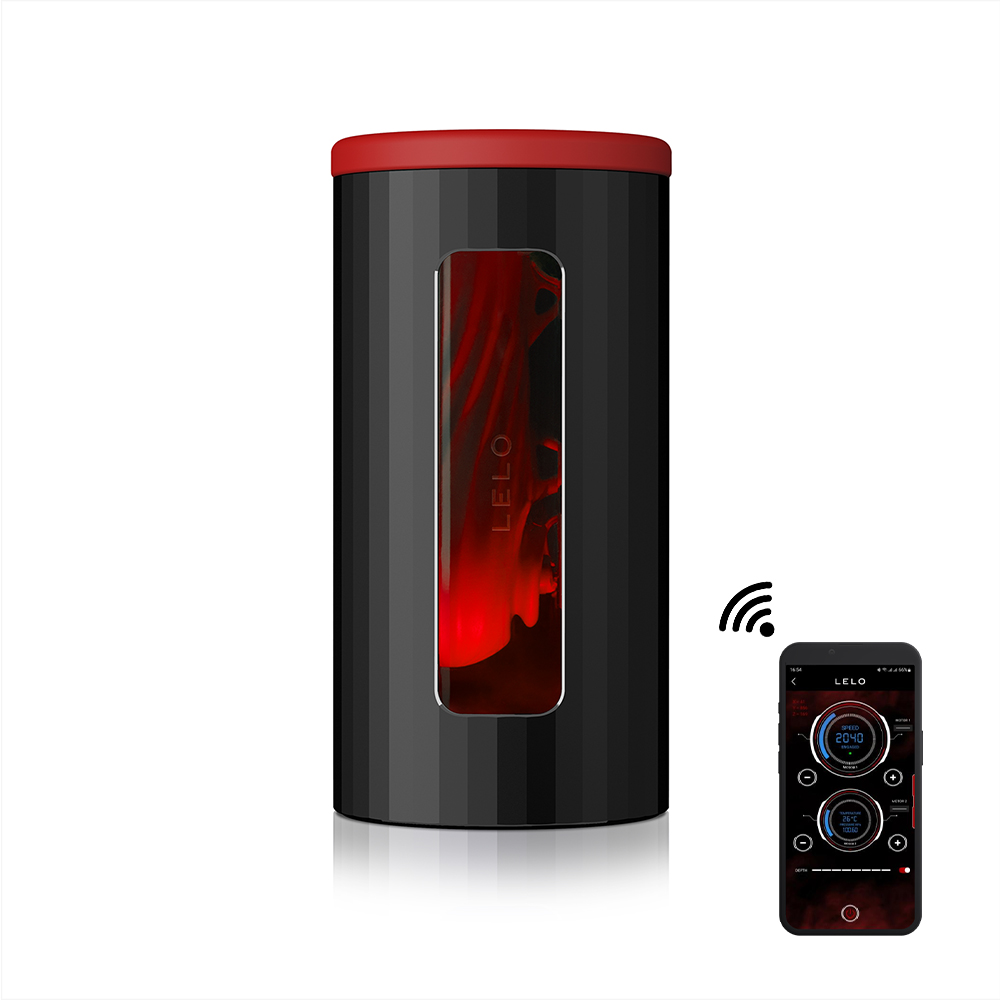 Men's masturbator with an app LELO Rouge
