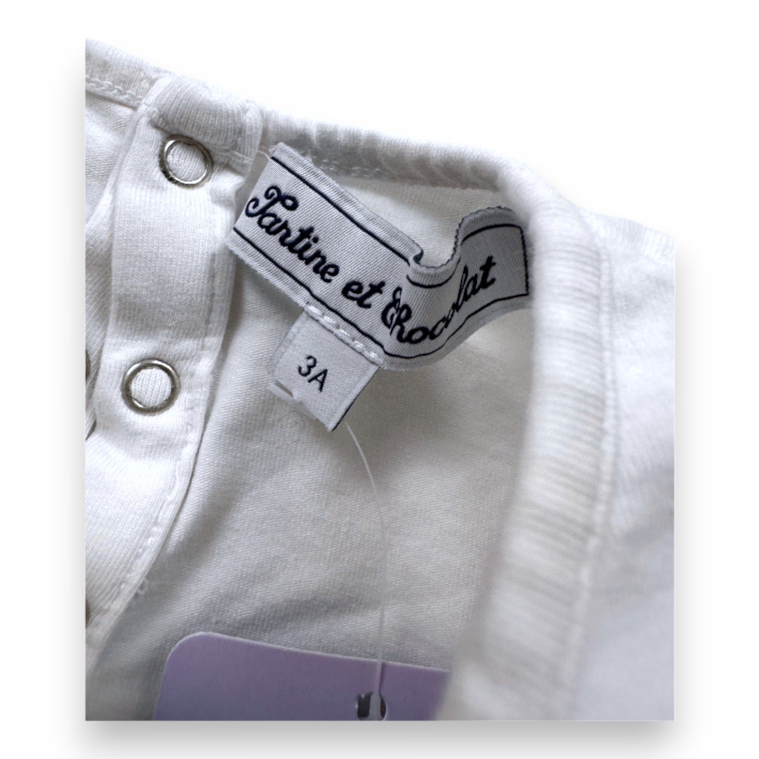 White Kids T-shirt - 3 years TARTINE ET CHOCOLAT - seconde-main White