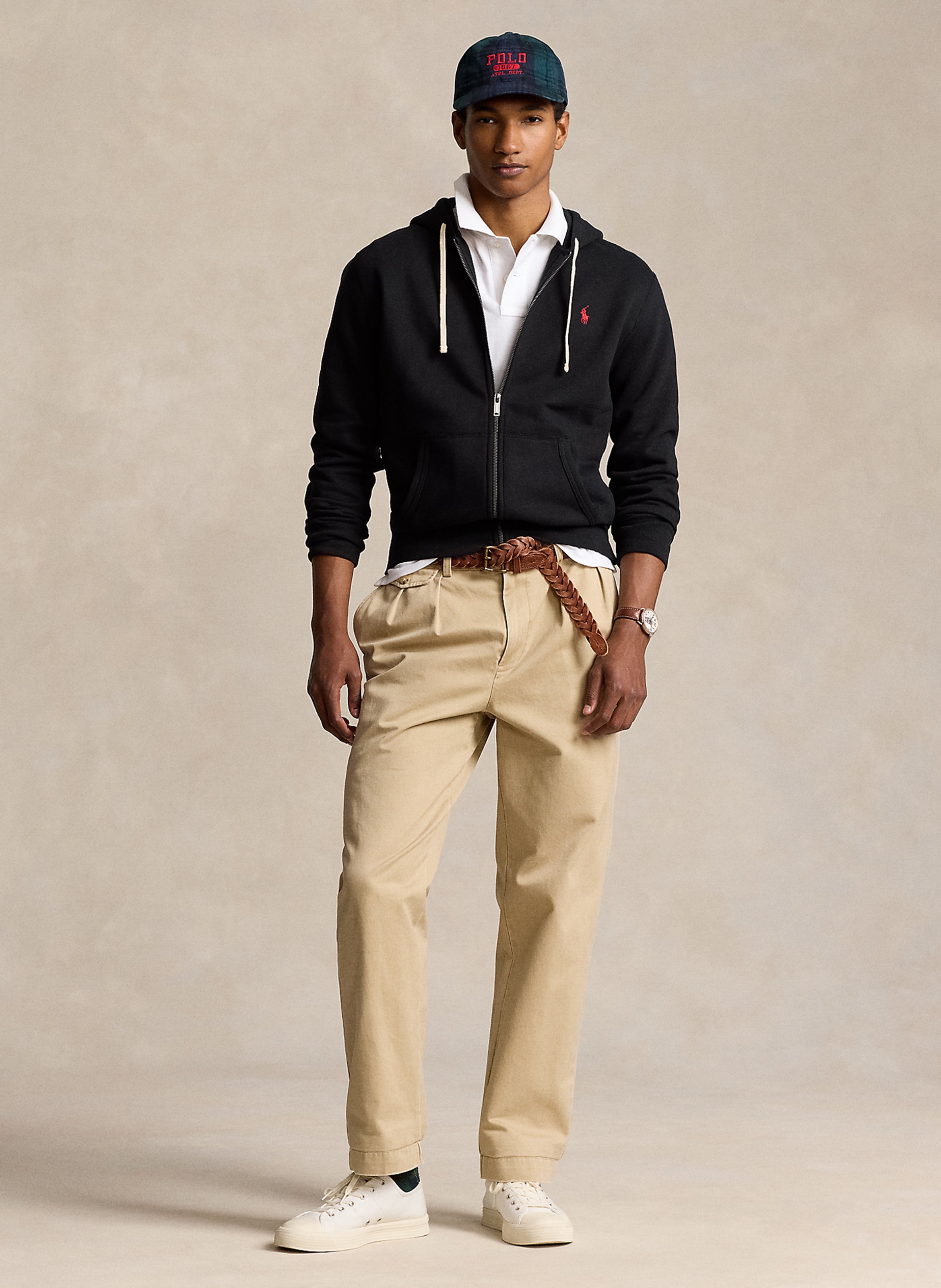 Cotton-blend hoodie POLO RALPH LAUREN Black