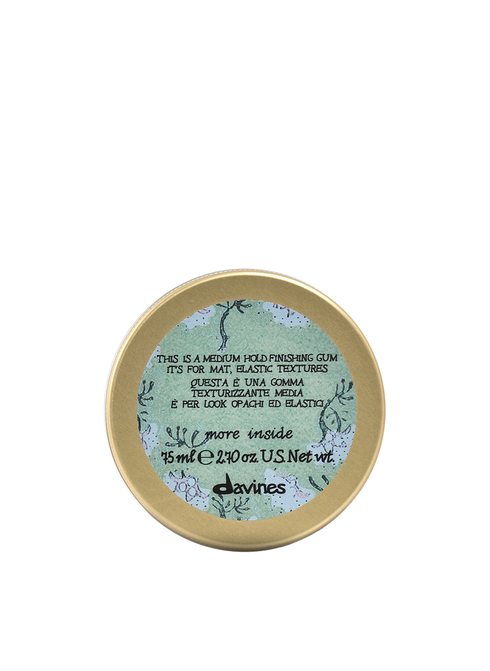 Medium Hold Finishing Gum DAVINES No color