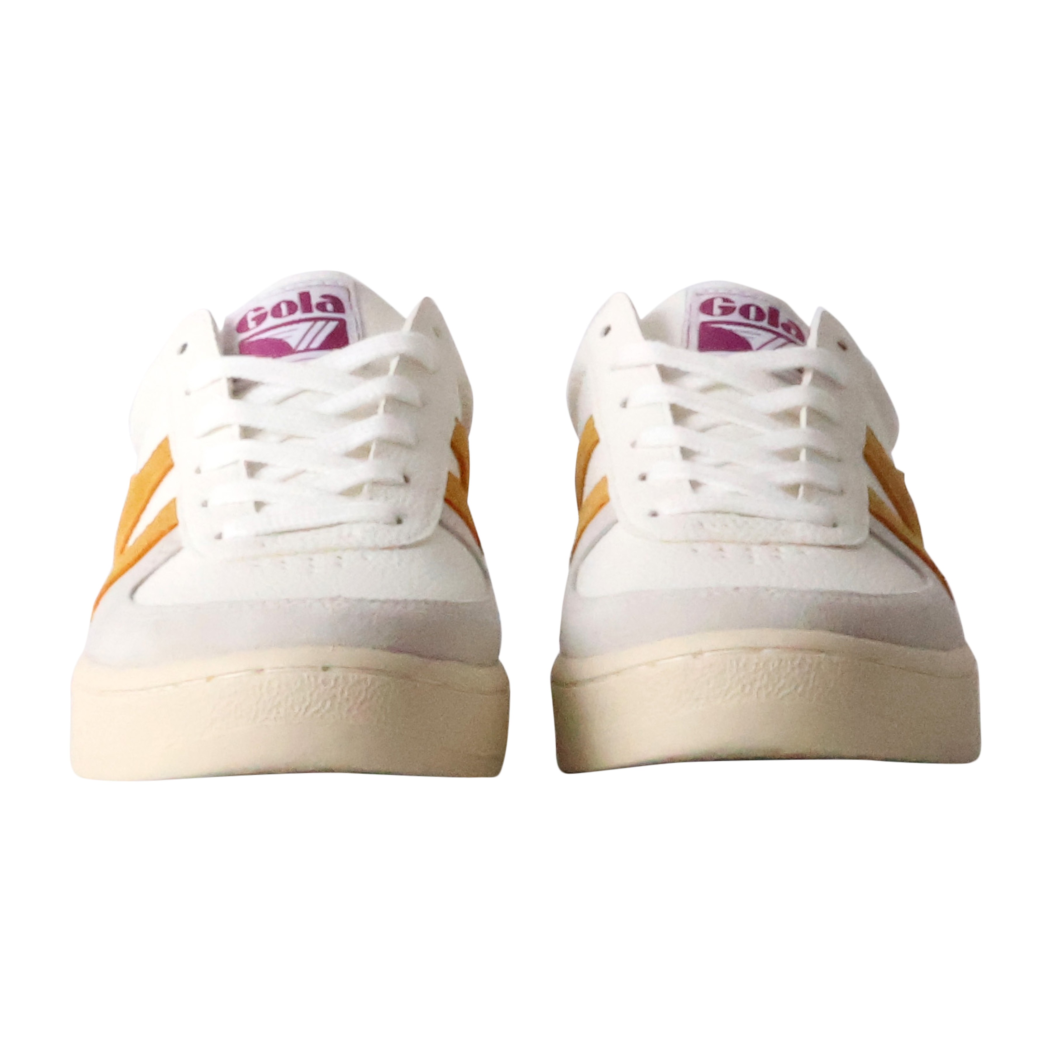 Grand Slam Trident leather sneakers GOLA White