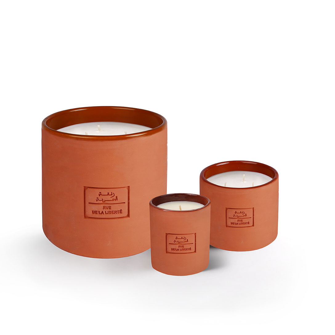 Bougie rue de la liberté COTE BOUGIE Brown