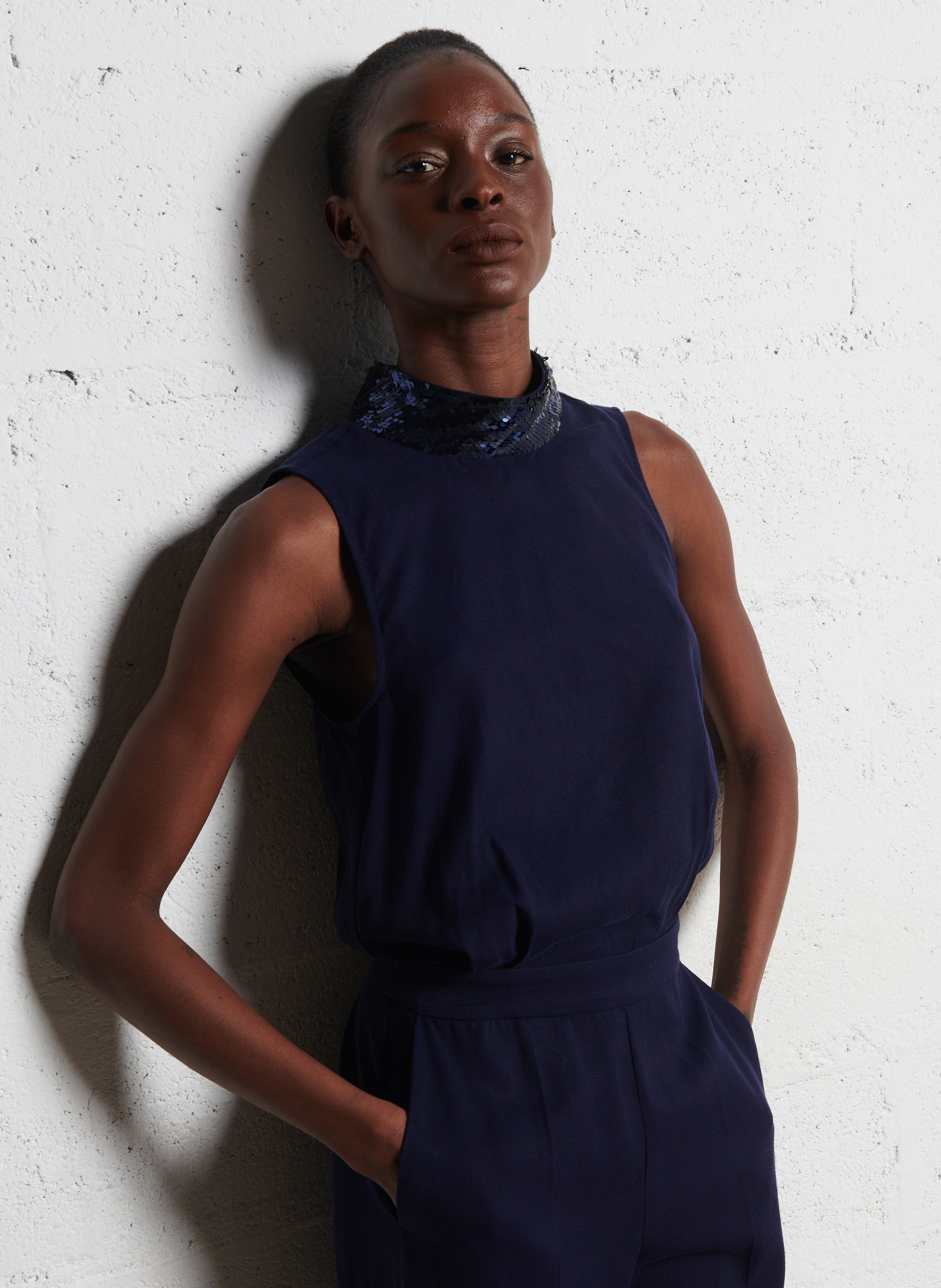 Combinaison droite ONE STEP Bleu