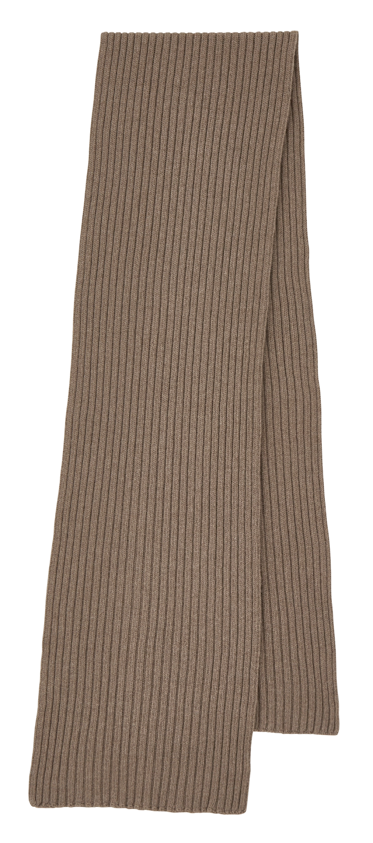 Foulard aus Wolle und Leinen BECKSONDERGAARD Braun