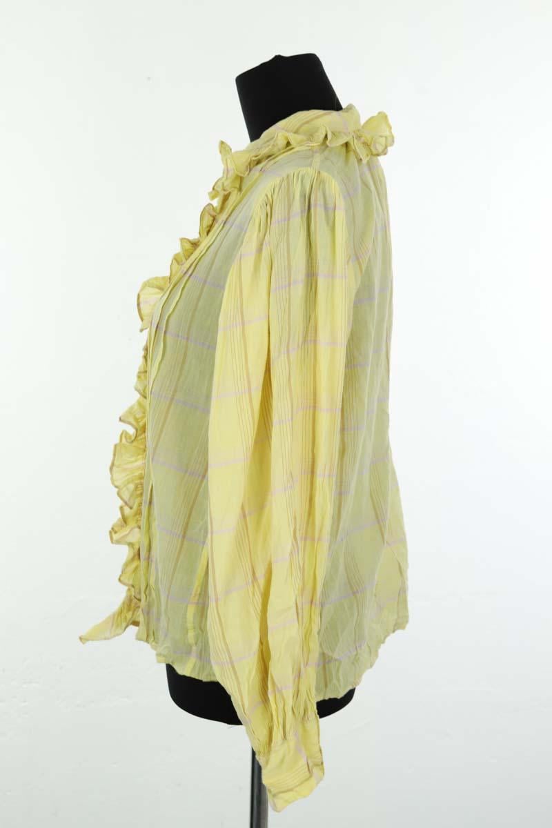 Cotton blouse Yellow