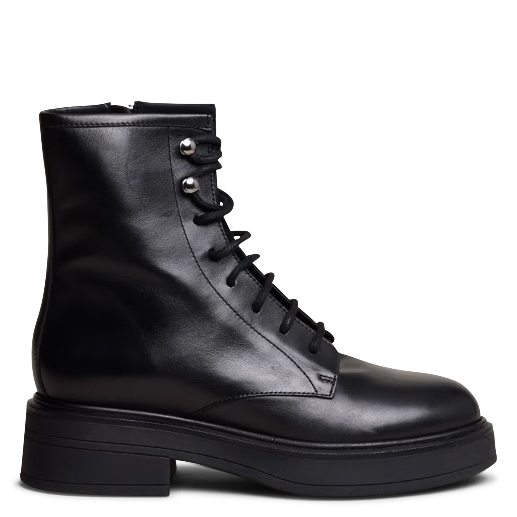 Bianca leather ankle boots JONAK Black