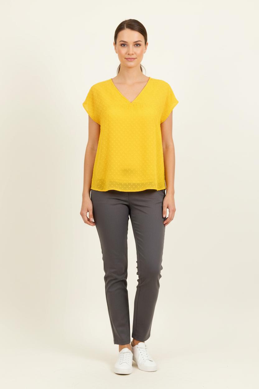 Blouse COMPTOIR DES COTONNIERS - Seconde main Yellow