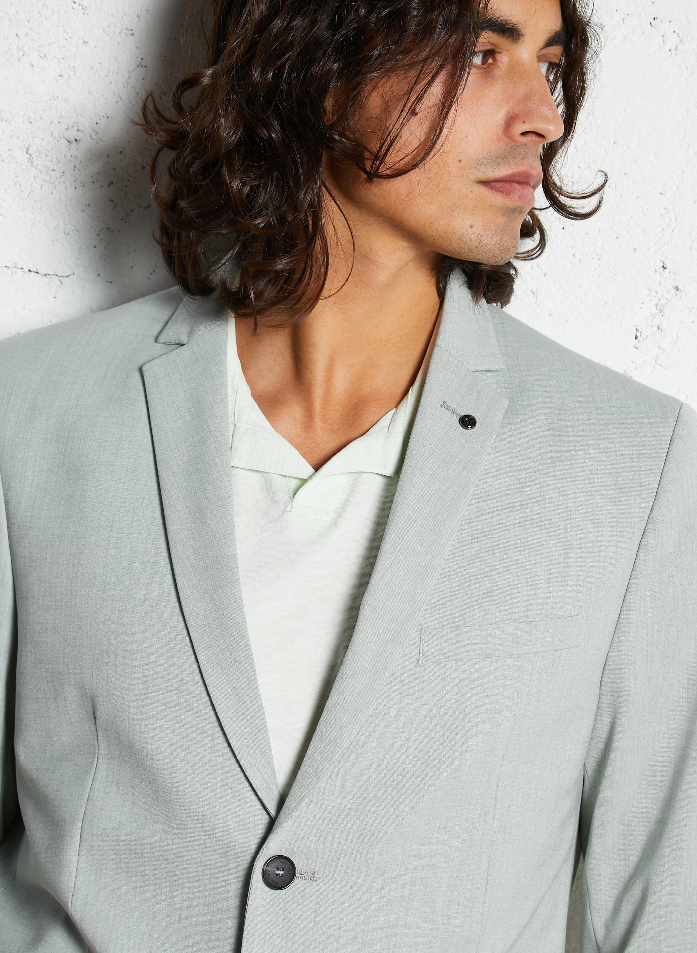 Gerade geschnittener Blazer IKKS Grun