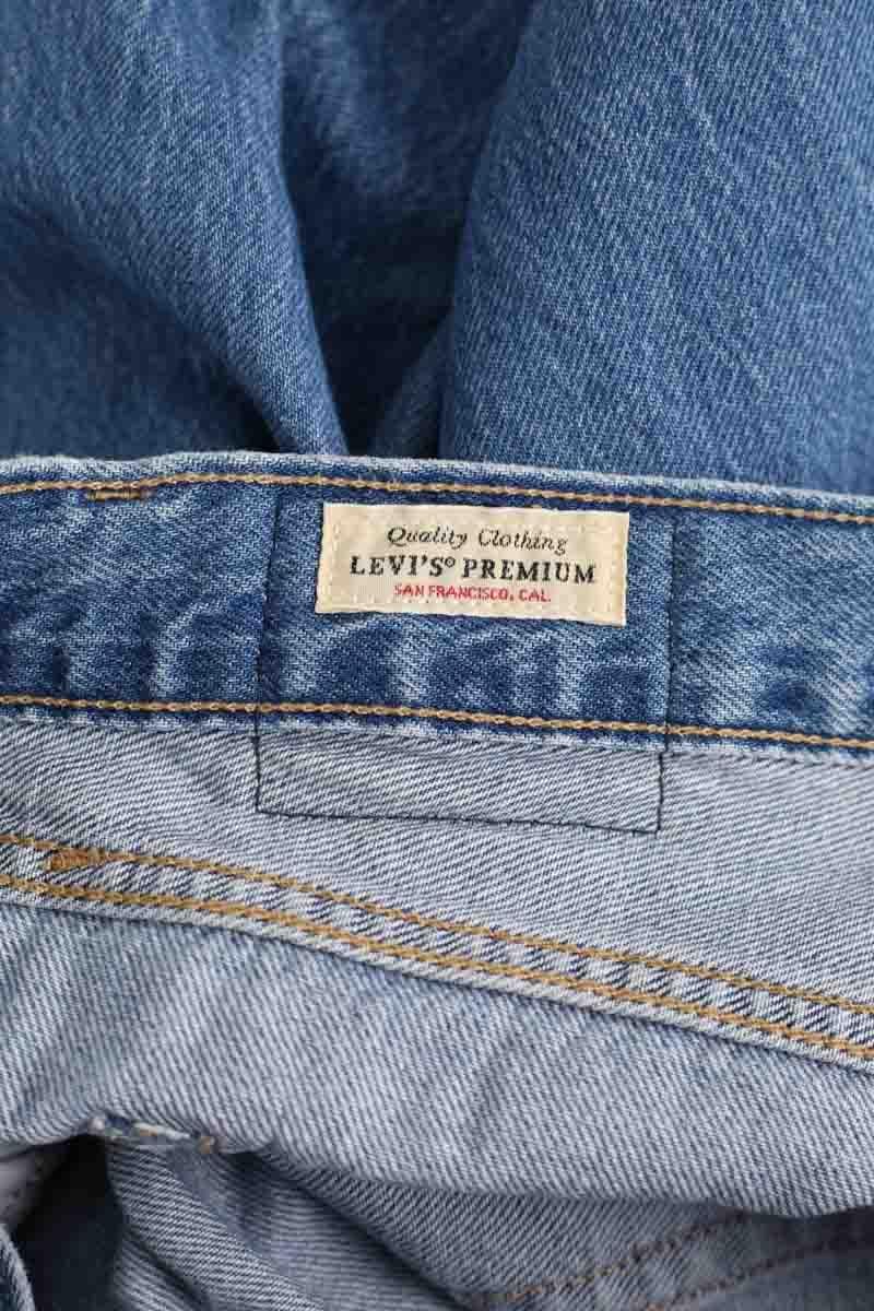 Straight cotton-blend pants LEVI'S - Seconde main Blue
