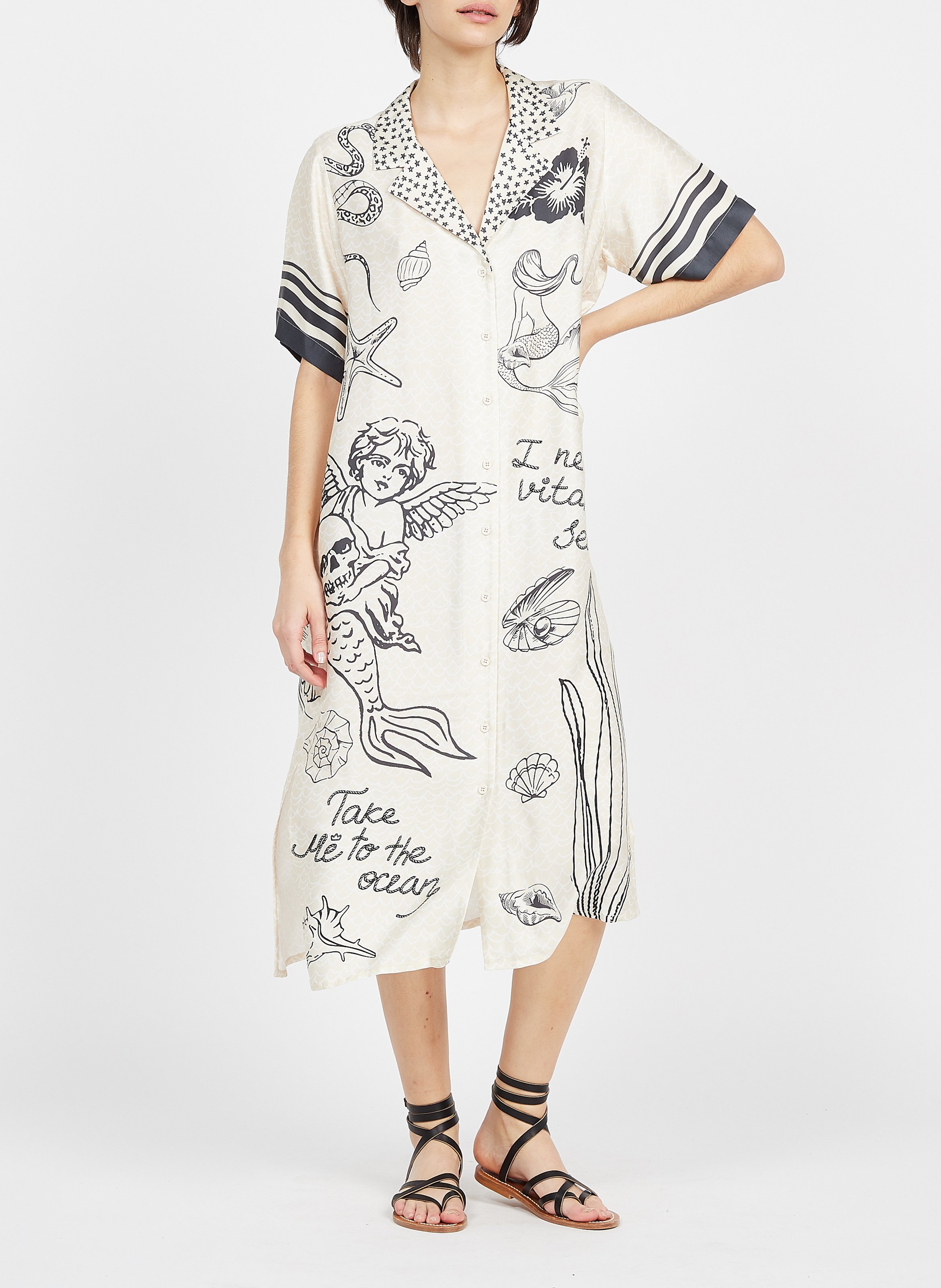 Pareo stampato - Look 1