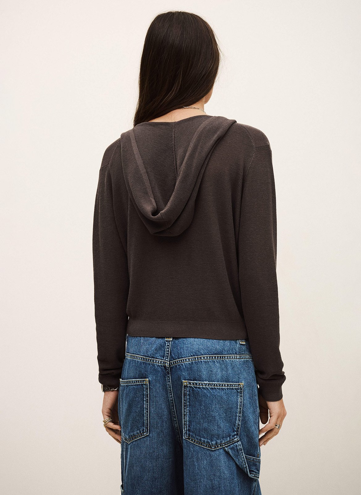 Pull cache-cœur  BA&SH Marron