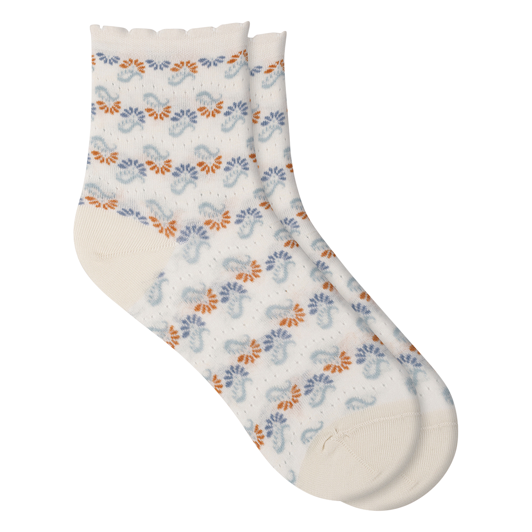 Sokken met print - katoenblend BLEUFORET