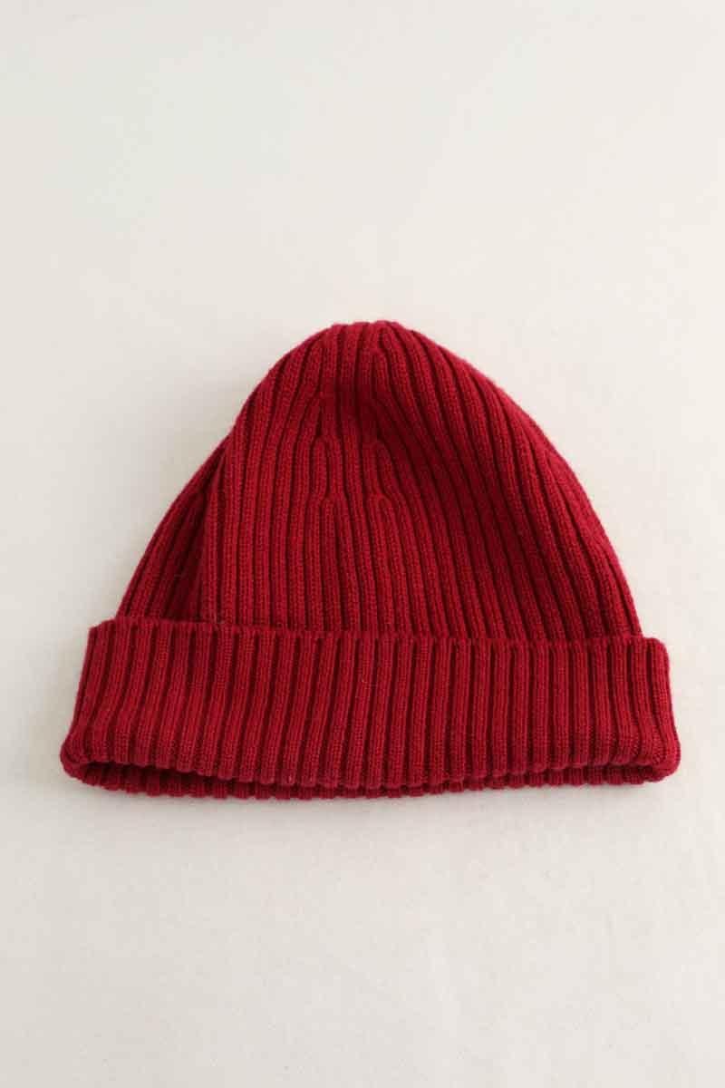 Bonnet LACOSTE - SECONDE MAIN Red