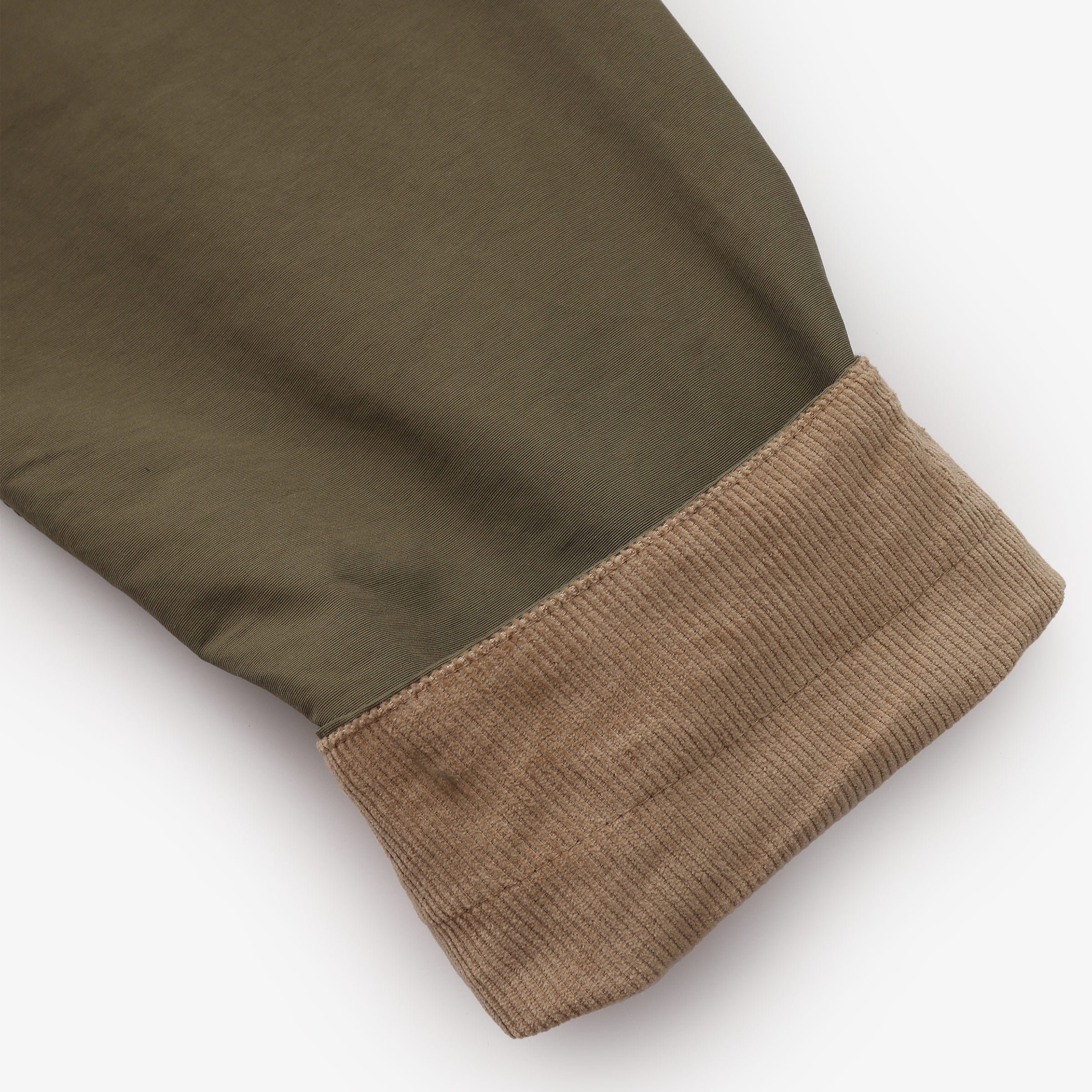 Blouson avec col contrastant SERGE BLANCO Kaki
