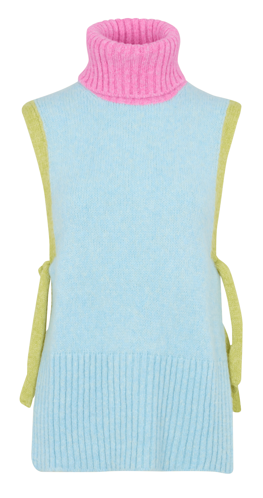 Pull droit col roulé DR BLOOM Bleu