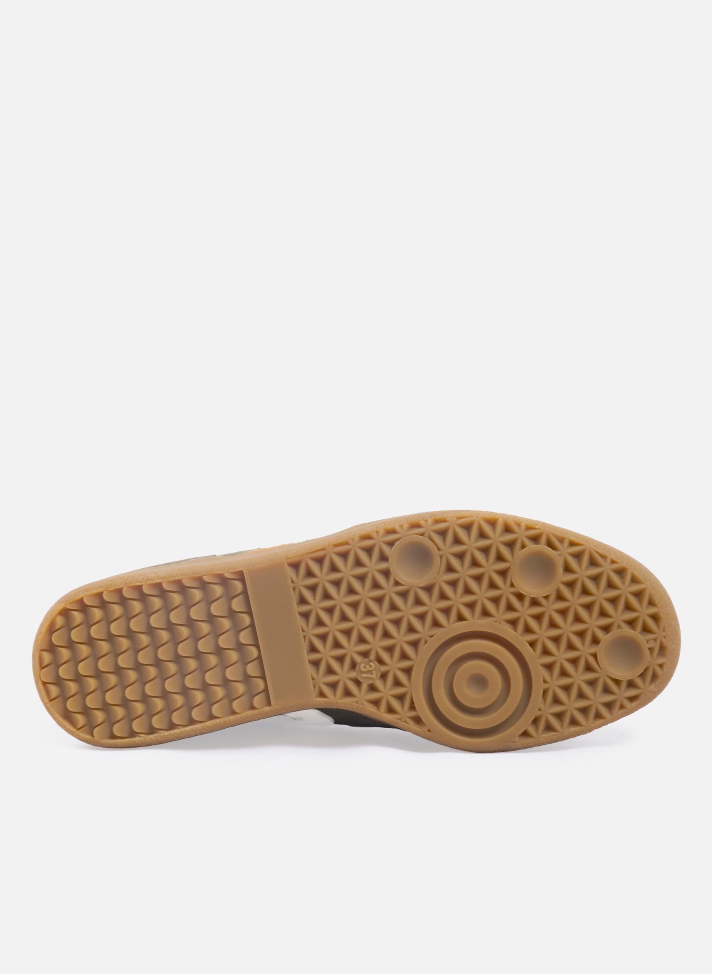 Ninon leather sneakers JULES & JENN Khaki