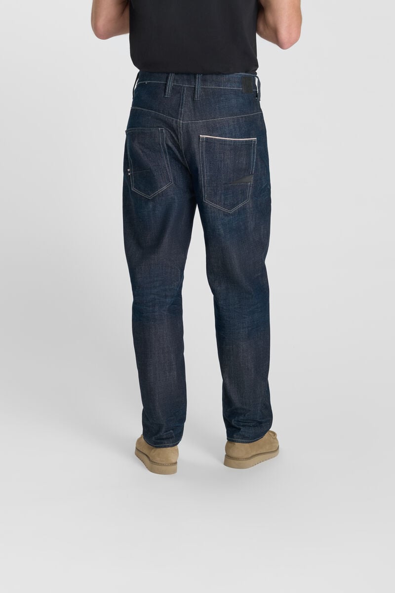Loose jeans, wide loose fit, length 34 LE TEMPS DES CERISES Blue