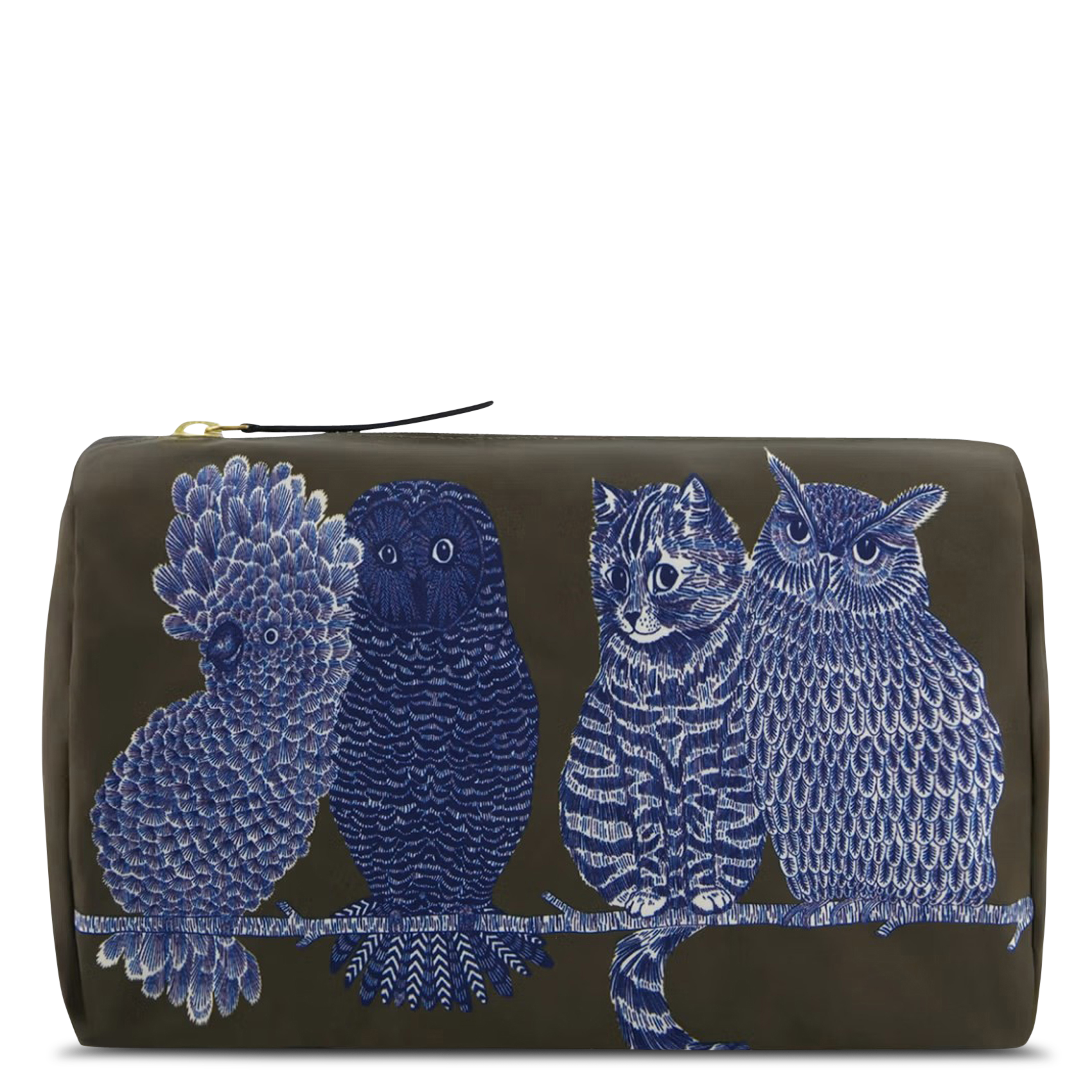 Trousse imprimée INOUI EDITIONS Kaki