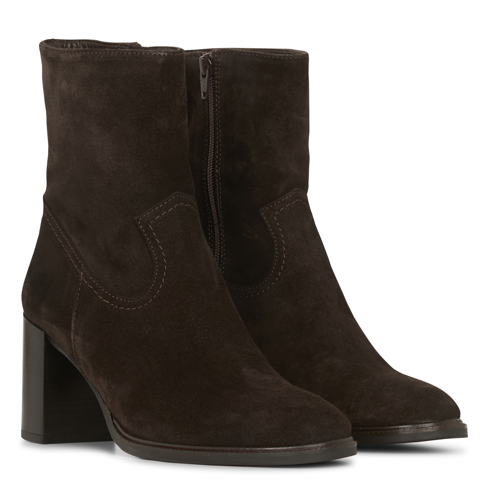 Bottines en cuir | Marron MELLOW YELLOW Femme