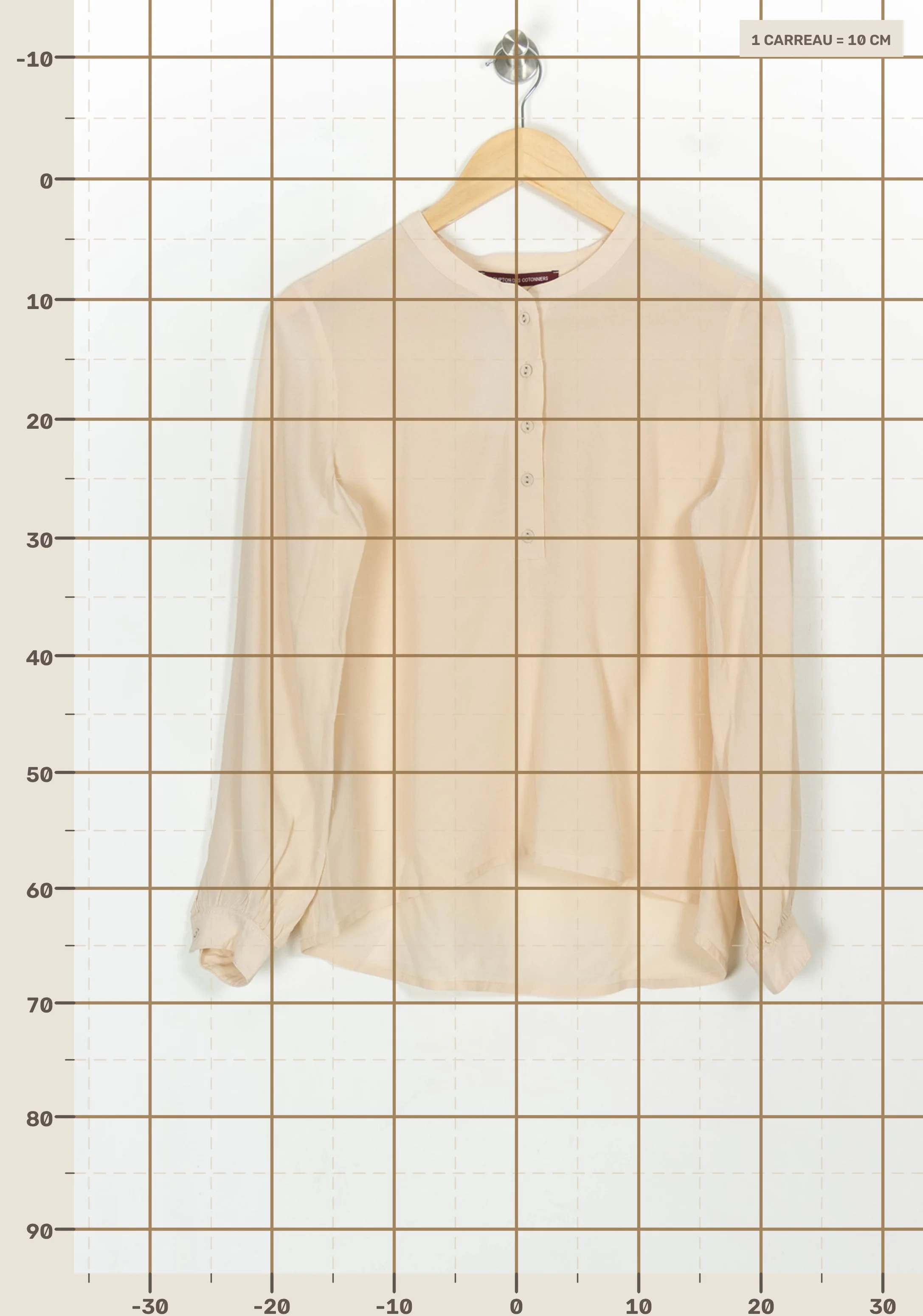 Blouse COMPTOIR DES COTONNIERS - Seconde main Beige